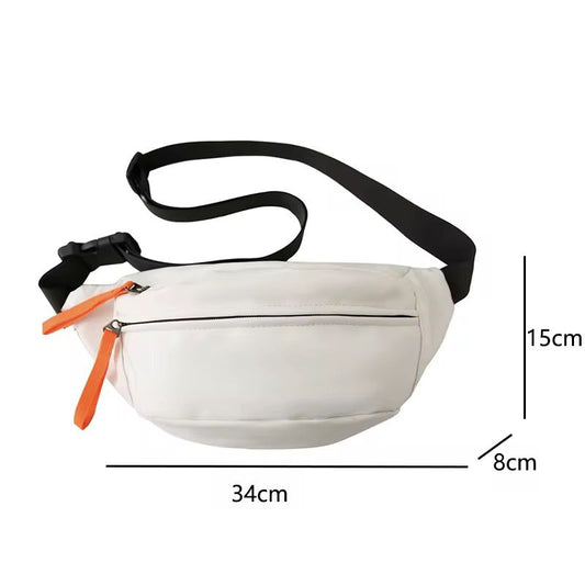 Large Capacity Nylon Belt Bag | Unisex Crossbody Sling Bag & Everyday Fanny Pack for Travel - Fashion Factory USA By Diana