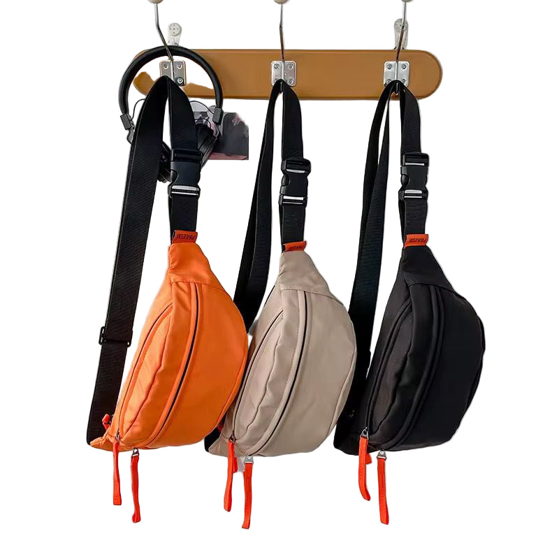 Waterproof Nylon Crossbody Fanny Pack | Large Capacity Unisex Waist Bag