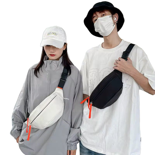 Waterproof Nylon Crossbody Fanny Pack | Large Capacity Unisex Waist Bag